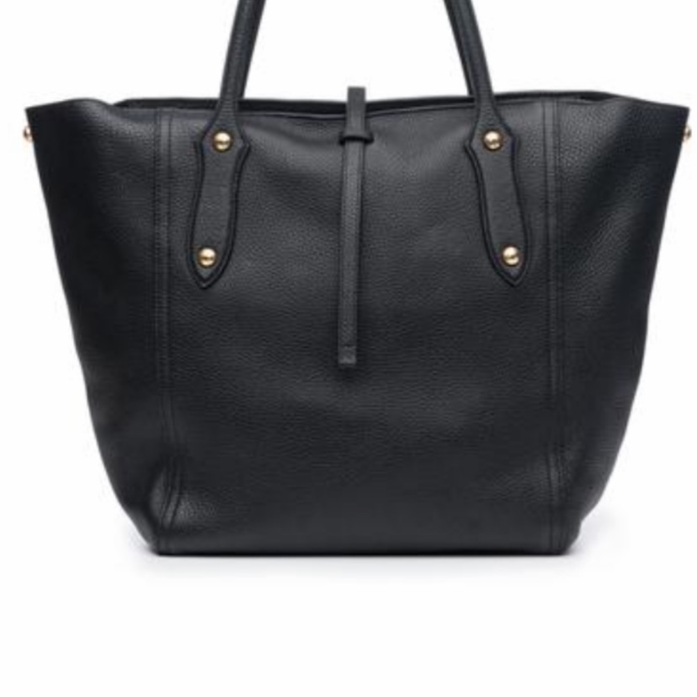 Annabel Ingall black leather bag